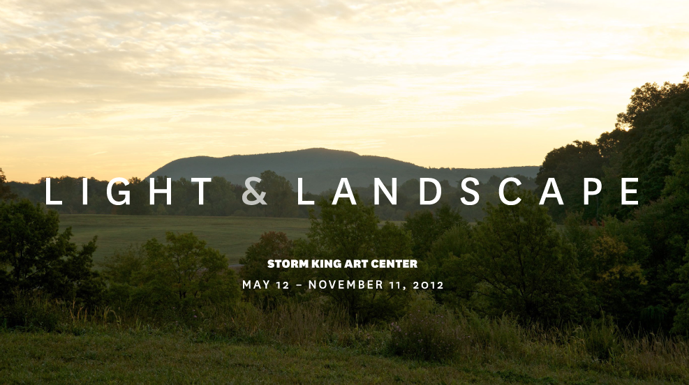 light and landscape exhibit