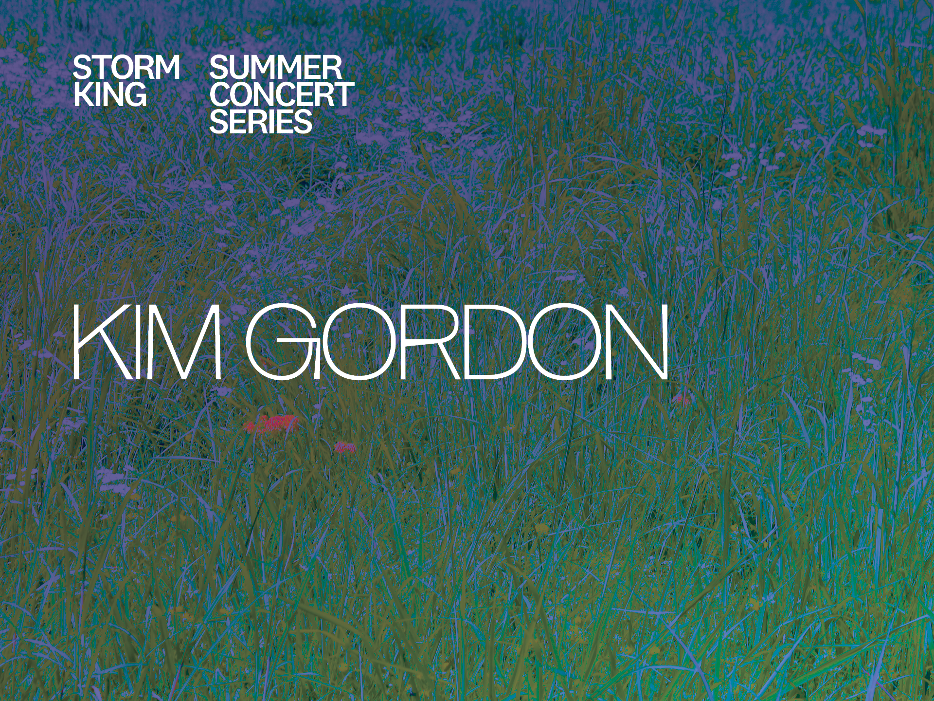 Summer Concert: Kim Gordon