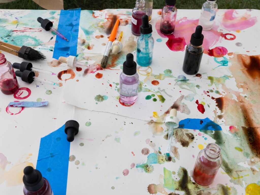 Children & Families: Abstract Watercolor Paintings